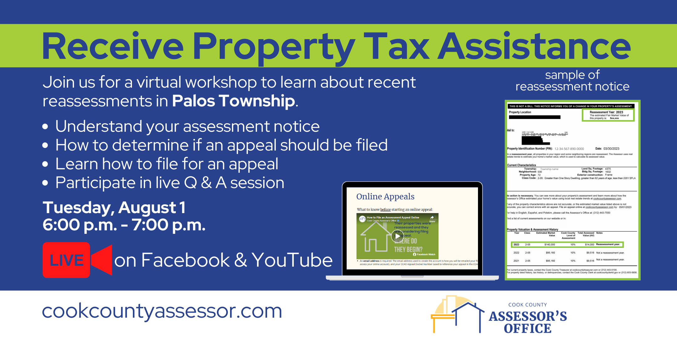 palos township virtual appeal workshop