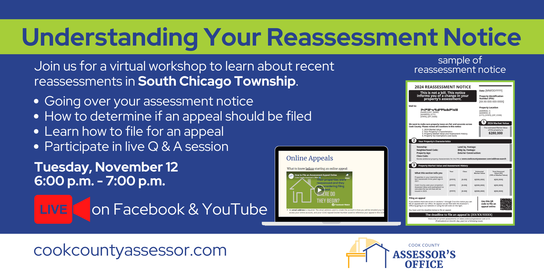 Reassessment notice workshop