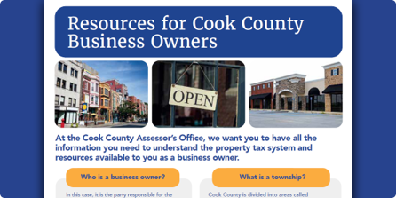 Resources for Cook County Business Owners