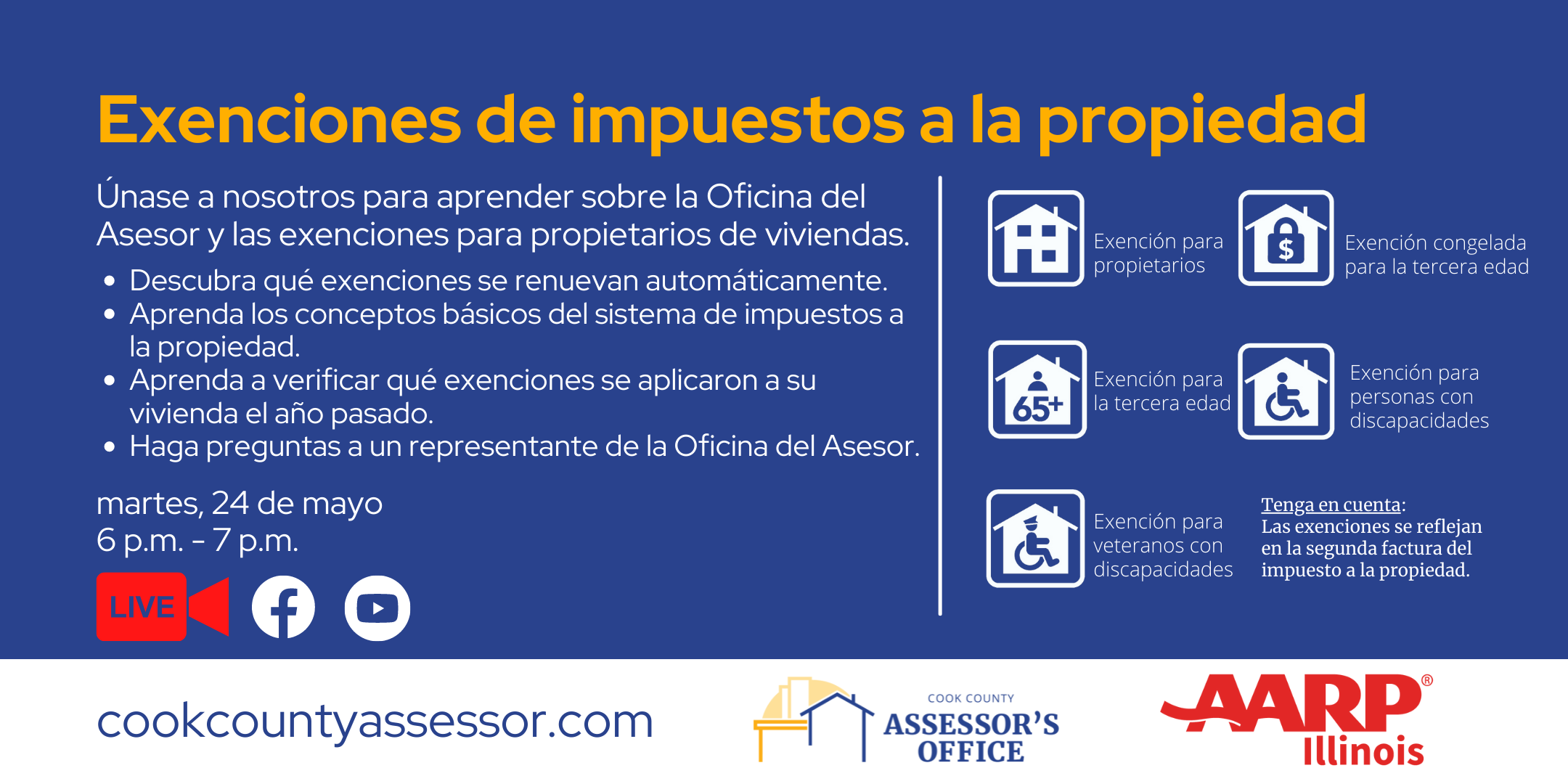 AARP taller mayo 24 2022