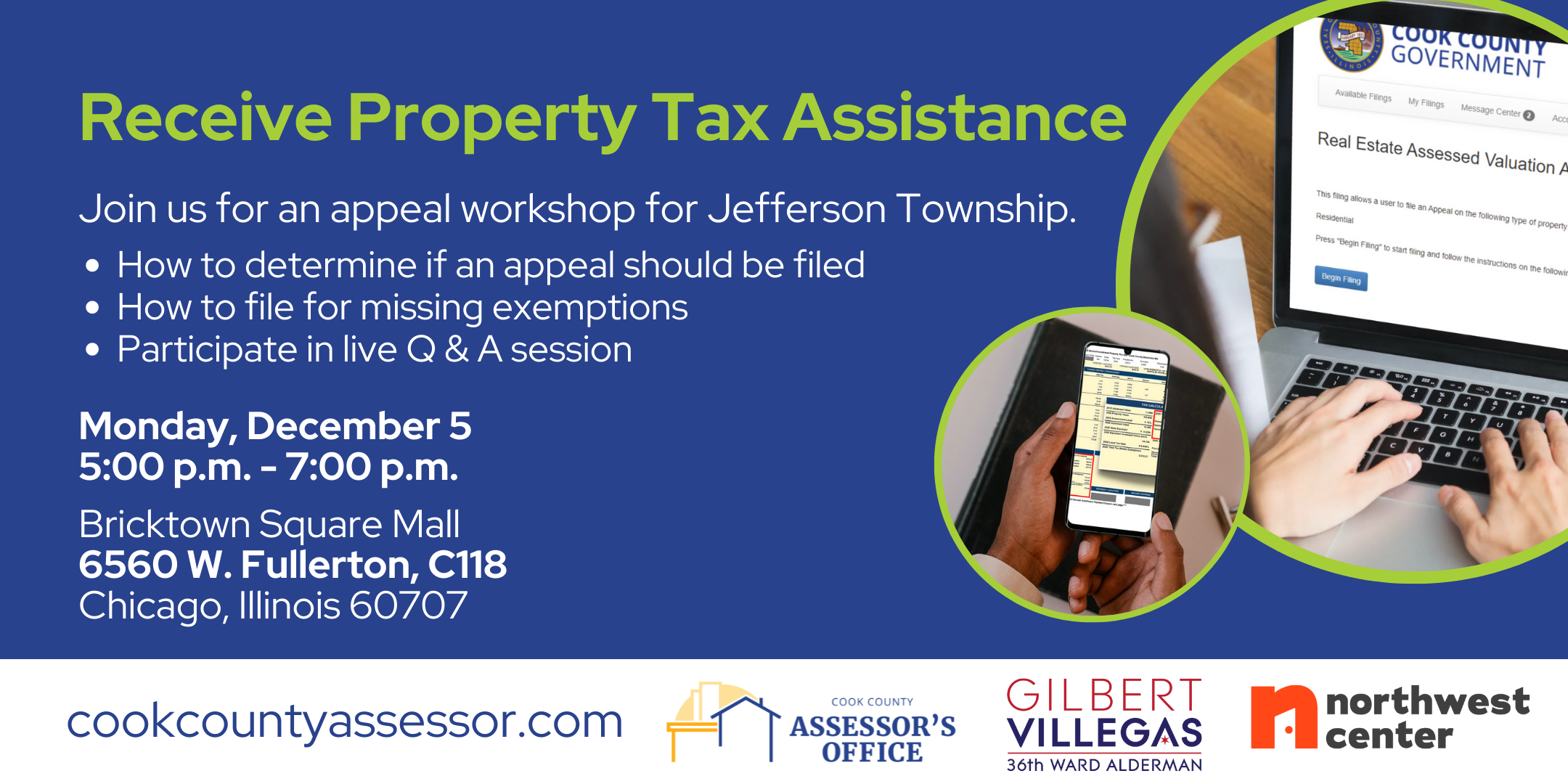 Appeal workshop jefferson township december 5 2022