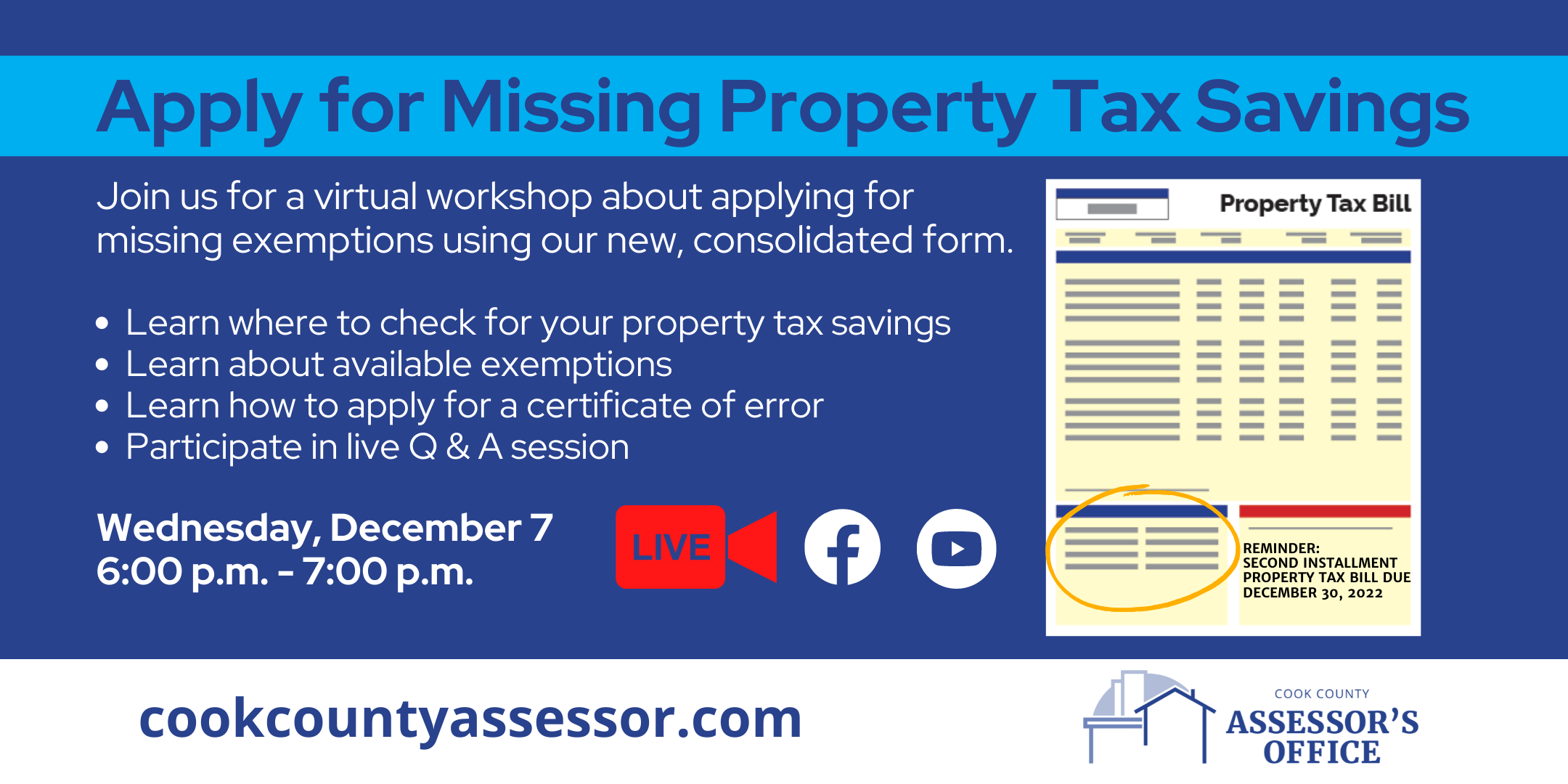 wednesday december 7th certificate of error virtual workshop