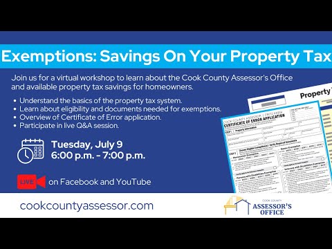 Preview image for the video "Applying for Missing Exemptions | Cook County Assessor's Office".