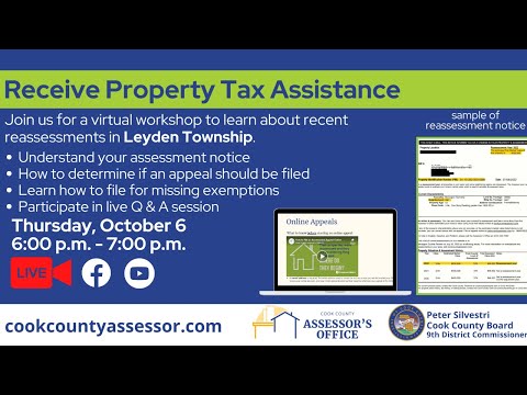 Preview image for the video "Receive Property Tax Assistance | Leyden Township".