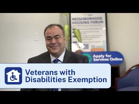 Preview image for the video "Veterans with Disabilities Exemption | Eligibility and Where to Apply for Your Property Tax Savings".