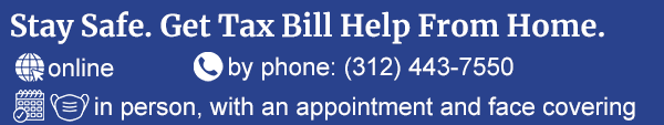 Services with the CCAO can be accessed from home (by phone, email, or social media), or in person (appointment and mask required).