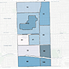 Oak Park map