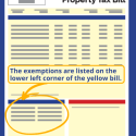 Property tax bill image