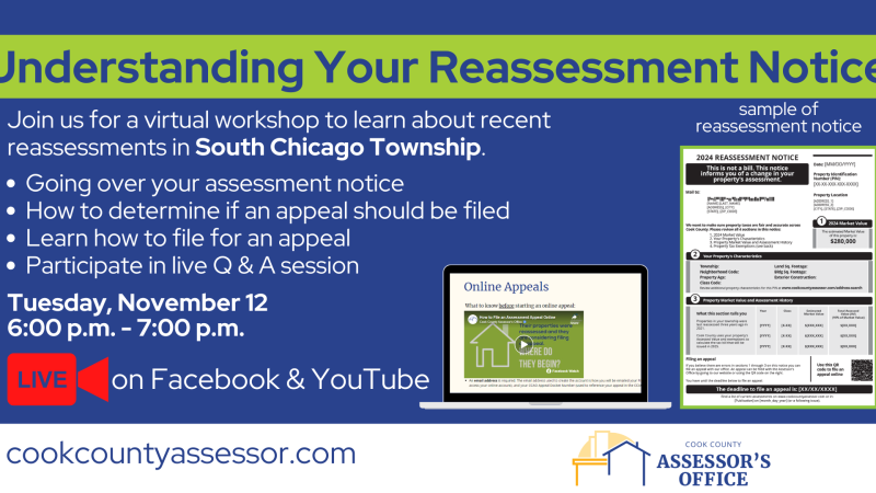 Reassessment notice workshop