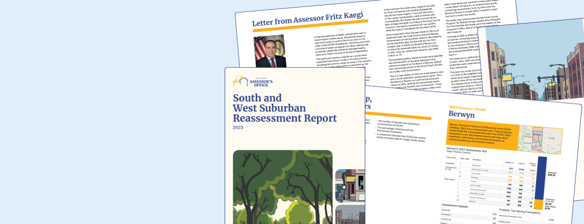 Hero image of the 2023 South and West Suburban Assessment Report